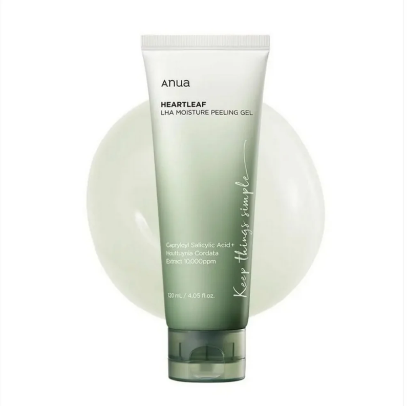Anua  Heartleaf LHA Moisture Peeling Gel - Ήπιο ενυδατικό τζελ απολέπισης